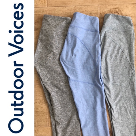 Outdoor Voices Warm Up leggings small blue quartz - Picture 3 of 3